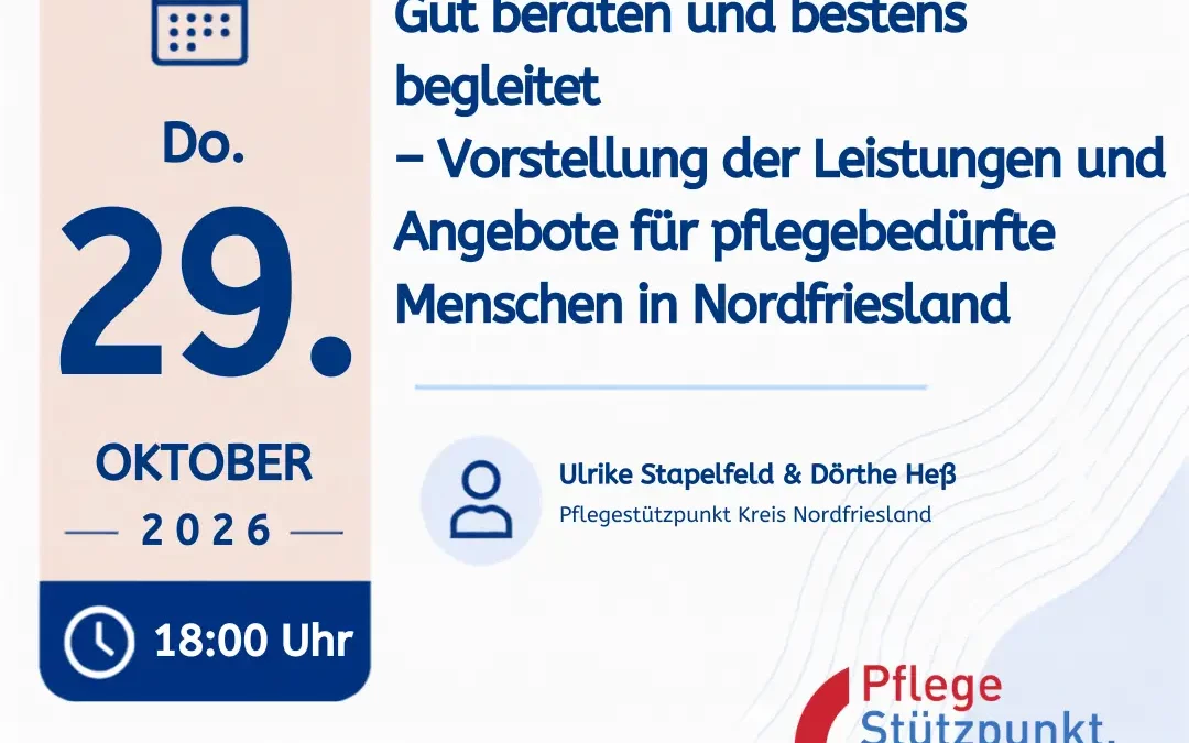 Gut beraten und bestens begleitet
