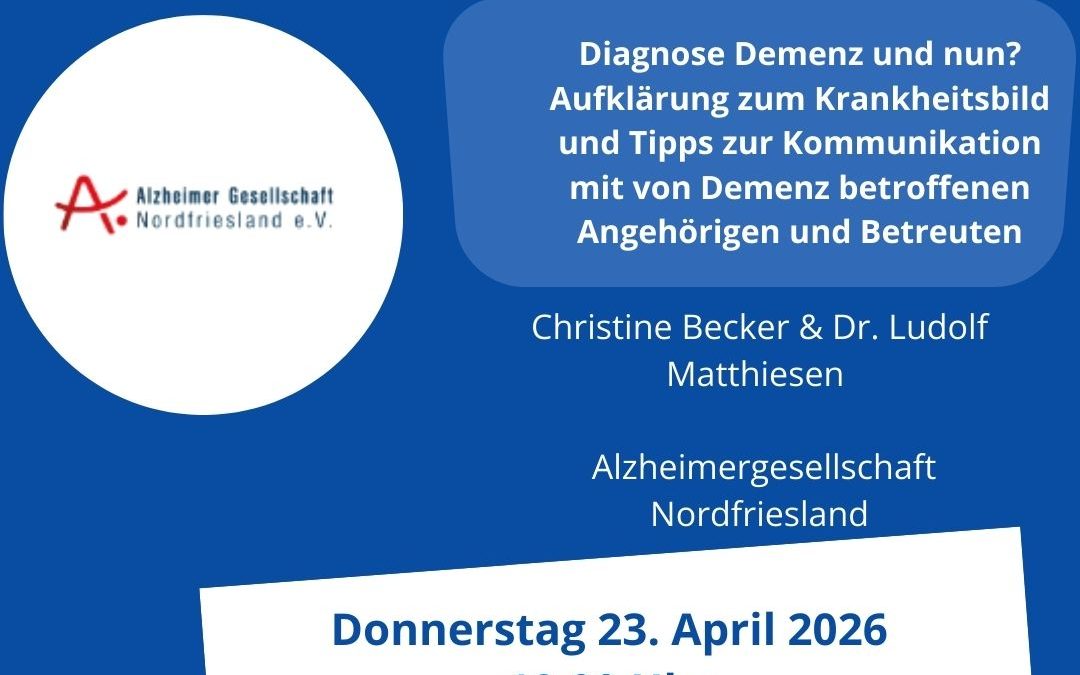 Diagnose Demenz und nun?