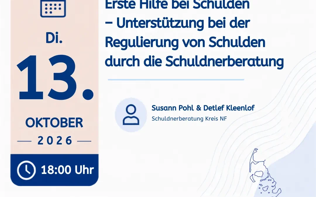 Erste Hilfe bei Schulden